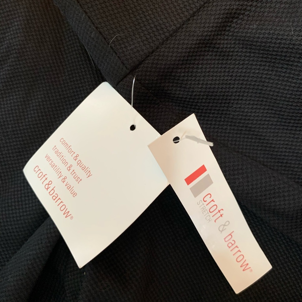Black Stretch Slacks - Picture 3 of 4